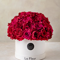 Jardin Dome - Red by La Fleur Lifetime Flowers