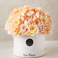 Jardin Dome - Peach by La Fleur Lifetime Flowers