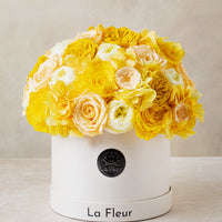 Jardin Dome - Yellow by La Fleur Lifetime Flowers