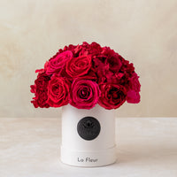 Jardin Petite Dome - Red by La Fleur Lifetime Flowers