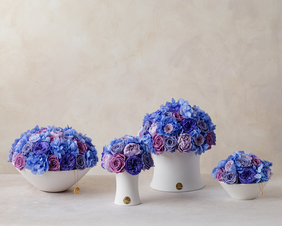 Grandiose Jardin - Purple by La Fleur Lifetime Flowers