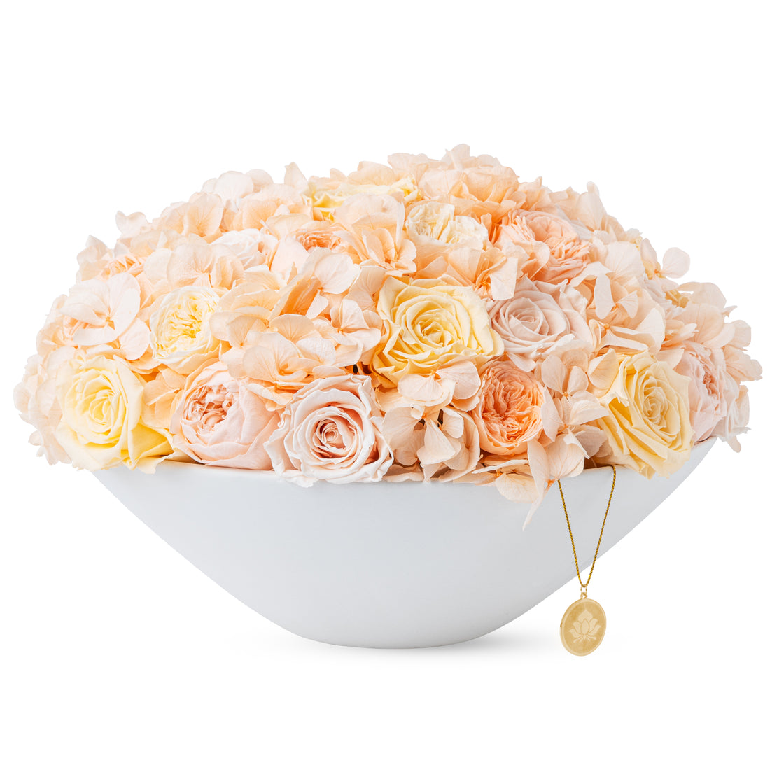 Grandiose Jardin - Peach by La Fleur Lifetime Flowers