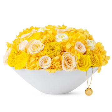 Grandiose Jardin - Yellow by La Fleur Lifetime Flowers