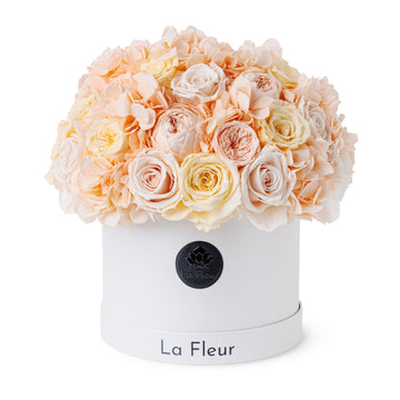 Jardin Dome - Peach by La Fleur Lifetime Flowers