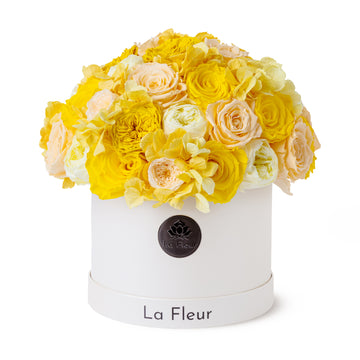 Jardin Dome - Yellow by La Fleur Lifetime Flowers