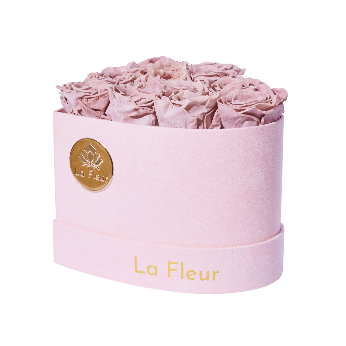 Pink Amethyst - Crystal Collection by La Fleur Lifetime Flowers