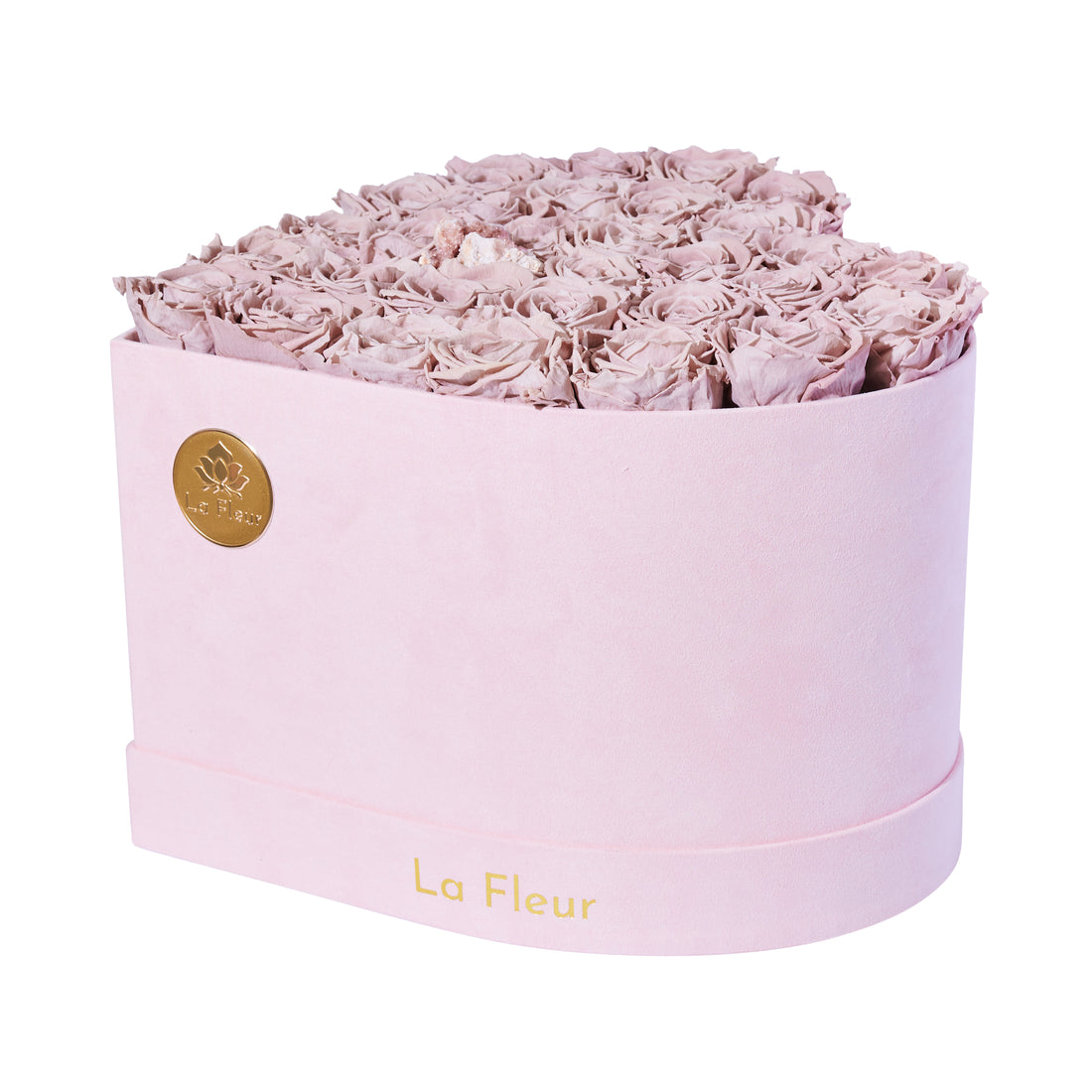 Pink Amethyst - Crystal Collection by La Fleur Lifetime Flowers